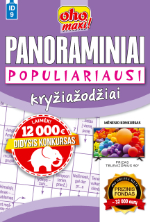 ID9. Oho maxi! Panoraminiai populiariausi kryžiažodžiai