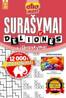 ID38. Oho maxi! Surašymai ir dėlionės