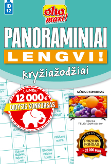 ID12. Oho maxi! Panoraminiai lengvi kryžiažodžiai
