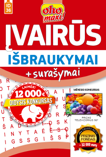 ID36. Oho Maxi! Įvairūs išbraukymai + surašymai